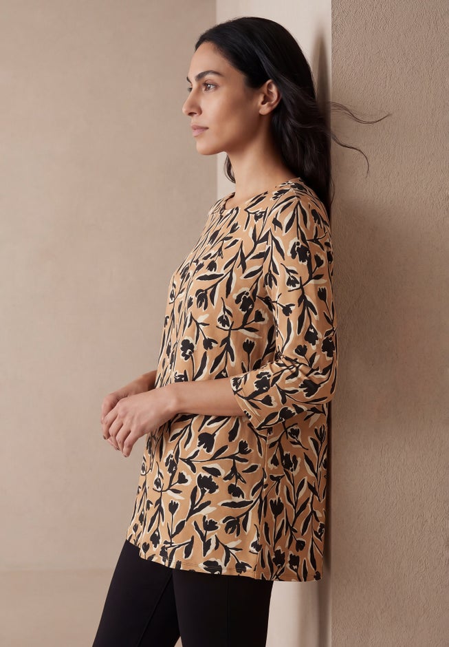 Stretch Knit Swing Tunic image number 2