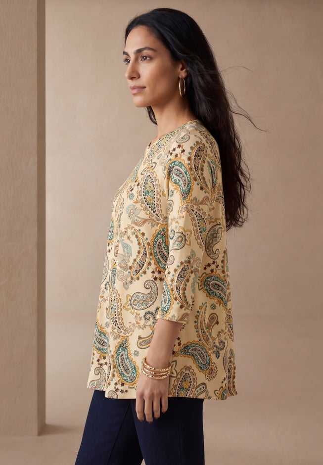 Stretch Knit Swing Tunic image number 2