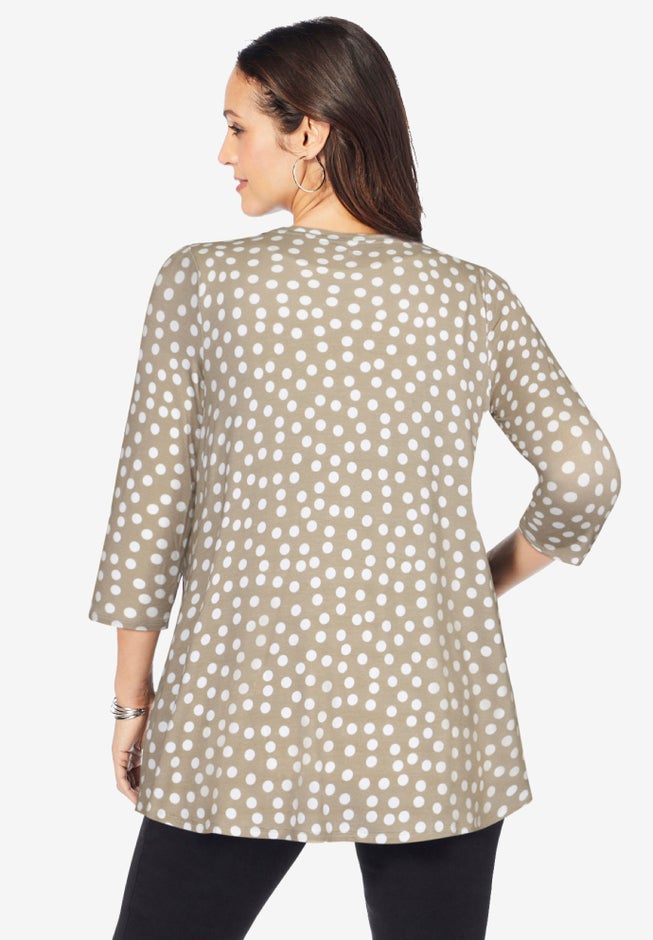 Stretch Knit Swing Tunic image number 2