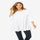 Stretch Knit Swing Tunic image number null