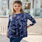 Stretch Knit Swing Tunic image number null