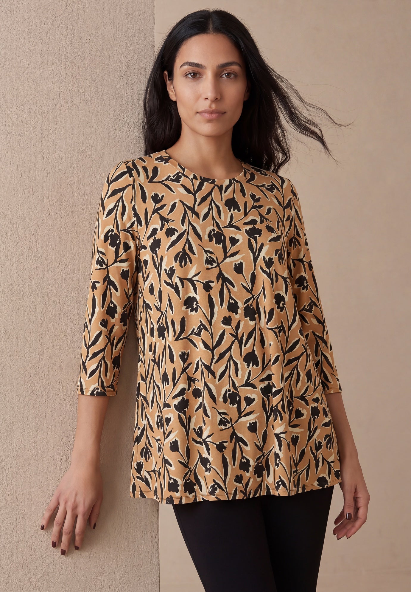 Stretch Knit Swing Tunic image number 0