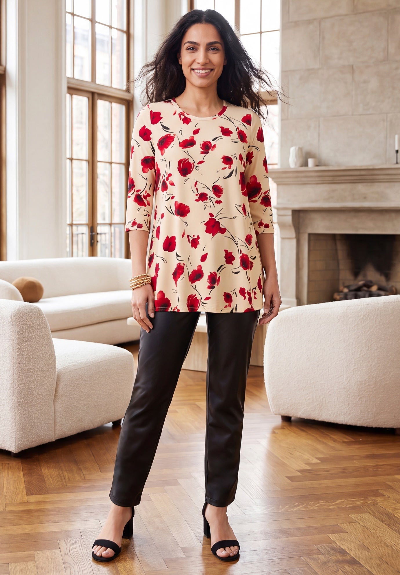 Stretch Knit Swing Tunic image number 0
