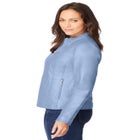 Zip Front Leather Jacket image number null