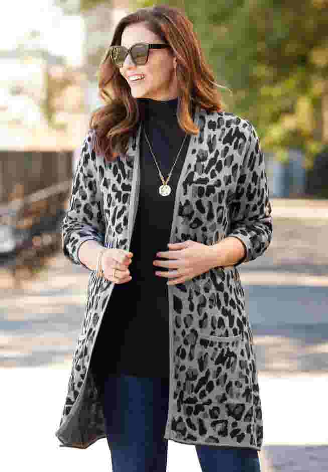 Luxe Sweater Cardigan image number 3