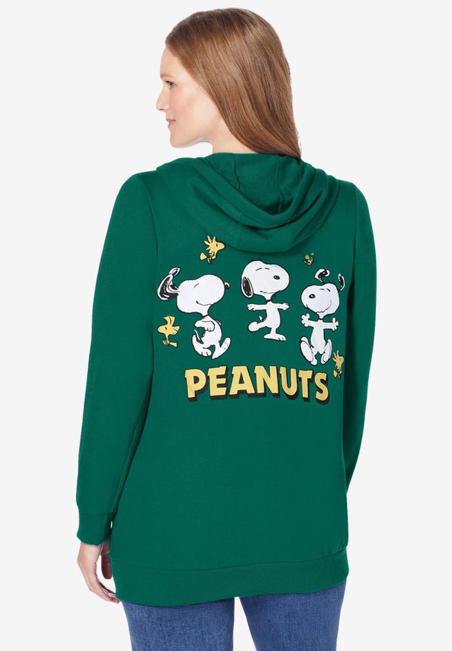 Peanuts Snoopy Fleece Hoodie image number 1