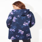 Cloud Knit French Terry Zip-Front Hoodie image number null