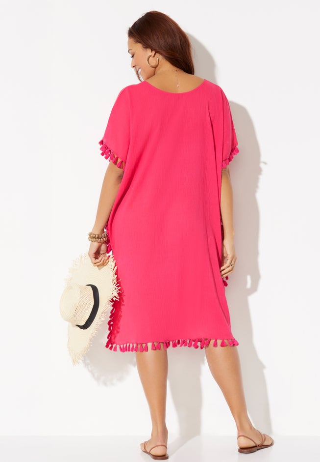 Everly Pom Pom Cover Up Tunic image number 1