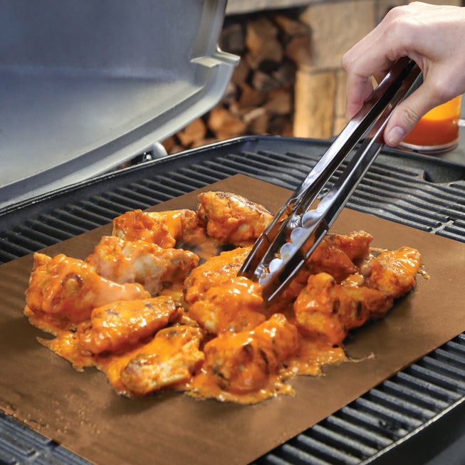 Yoshi™ Copper Grill & Bake Mats, Set of 2 image number 1