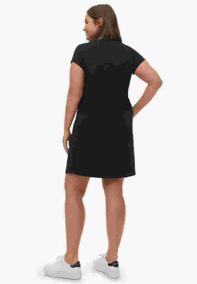 Knit Drawstring Dress image number 1