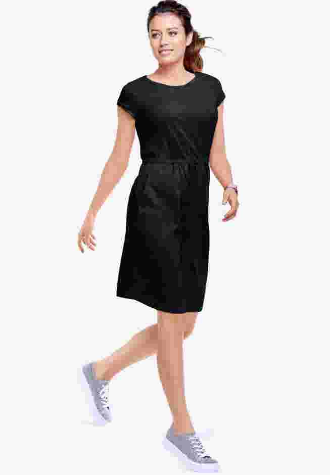 Knit Drawstring Dress image number 0