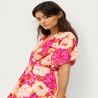 Knit Tie-Back Maxi image number null