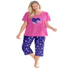 2-Piece Capri PJ Set image number null