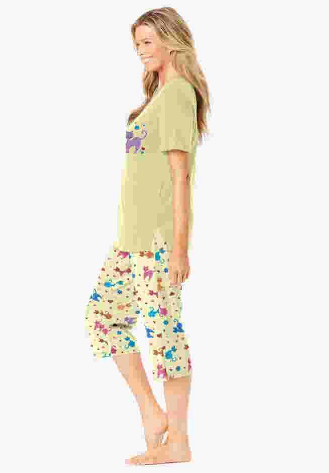 2-Piece Capri PJ Set image number 2