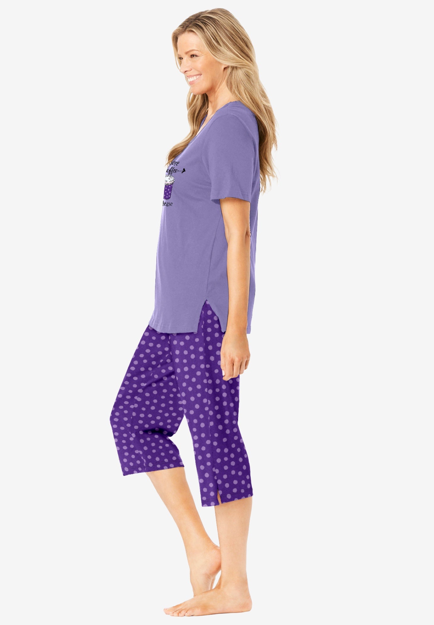 2-Piece Capri PJ Set image number 2