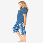 2-Piece Capri PJ Set image number null
