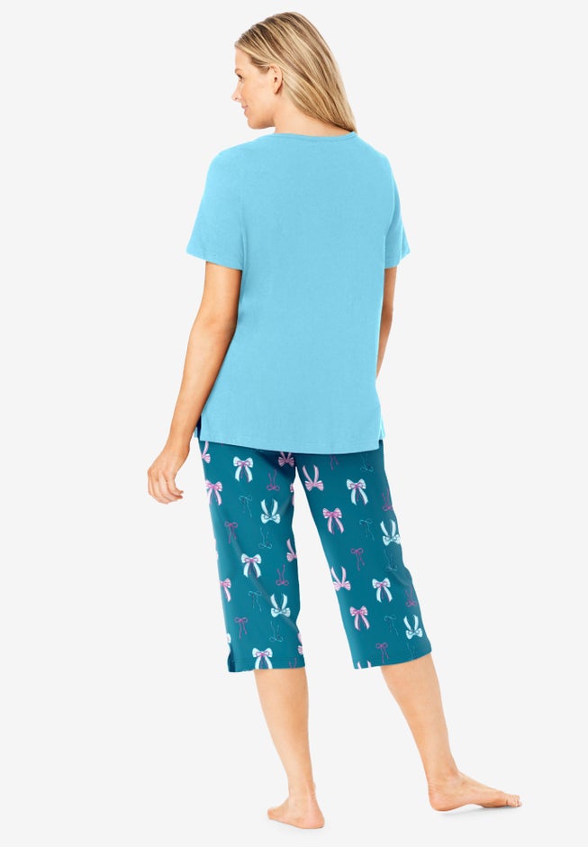 2-Piece Capri Cotton PJ Set image number 1