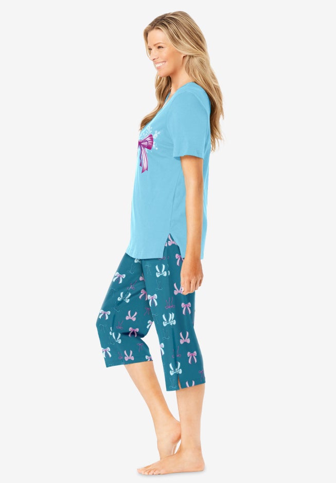 2-Piece Capri Cotton PJ Set image number 2