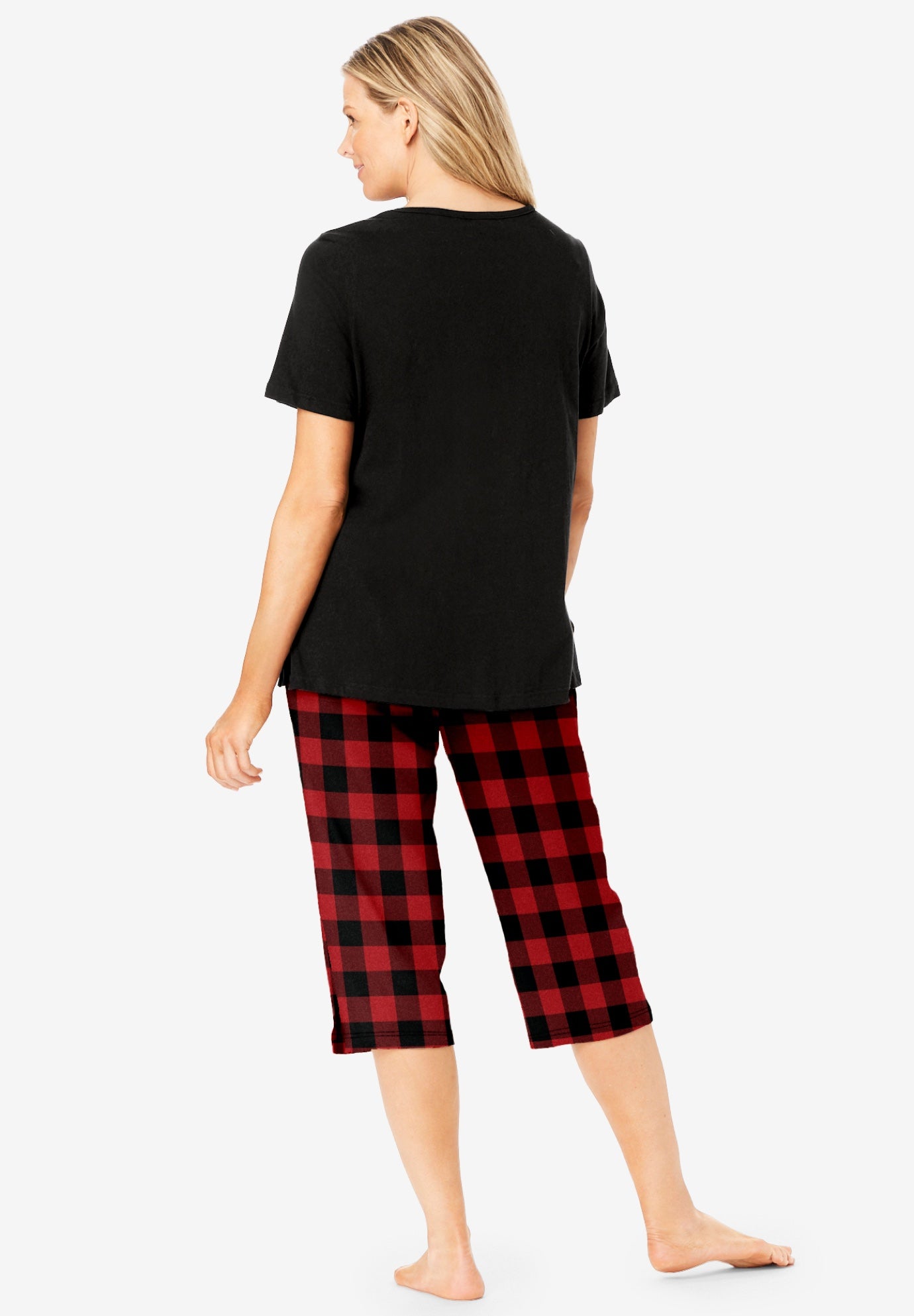 2-Piece Capri Cotton PJ Set image number 1