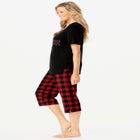 2-Piece Capri Cotton PJ Set image number null