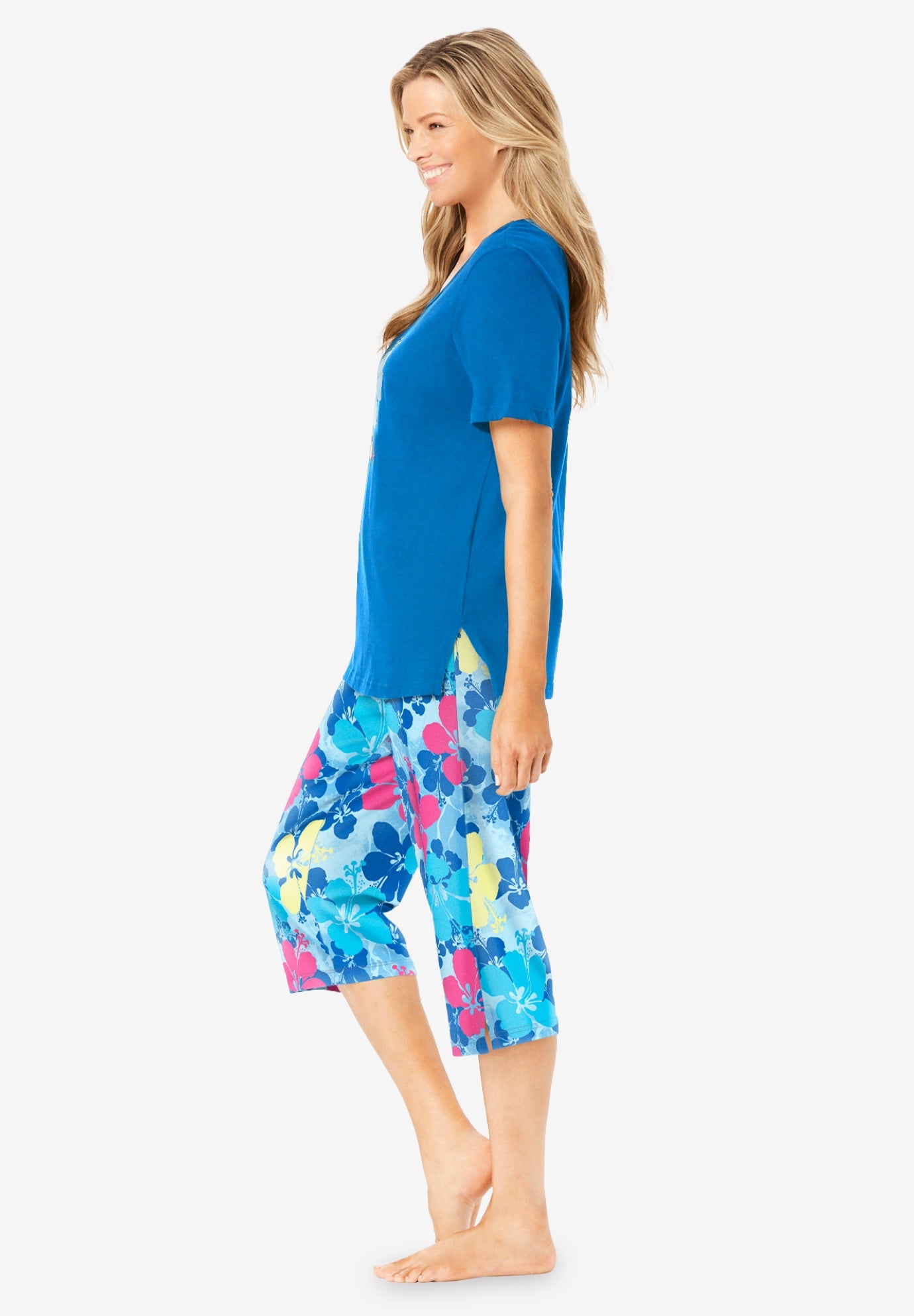 2-Piece Capri PJ Set image number 2