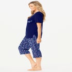 2-Piece Capri PJ Set image number null