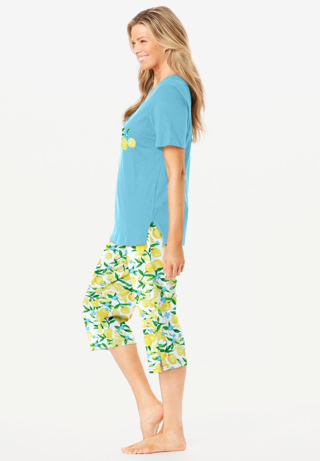 2-Piece Capri PJ Set image number 2