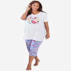 2-Piece Capri PJ Set image number null