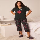 2-Piece Capri Cotton PJ Set image number null