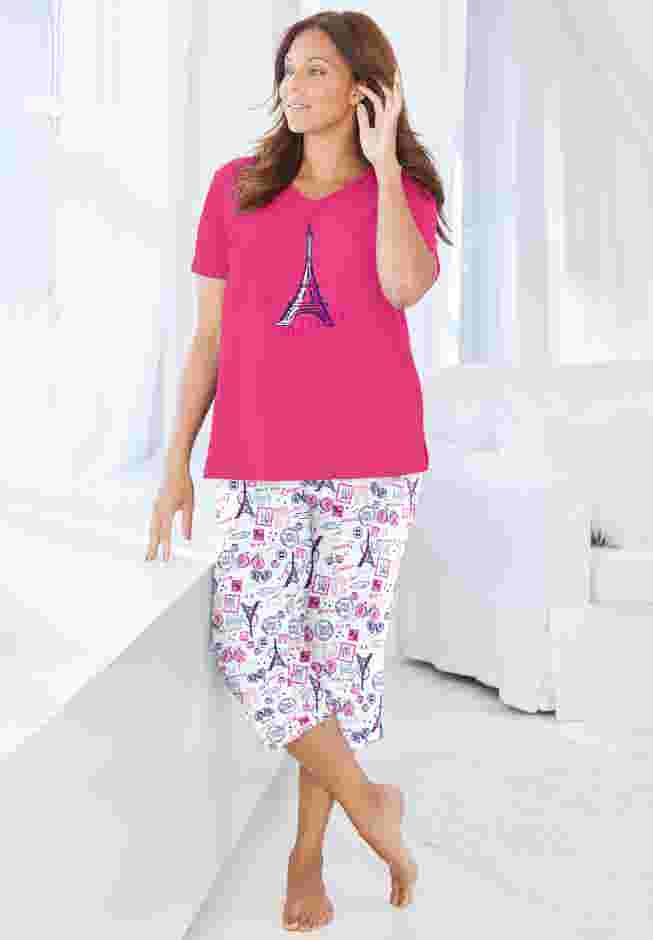 2-Piece Capri PJ Set image number 2