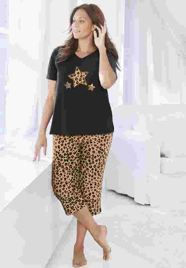 2-Piece Capri PJ Set image number 3
