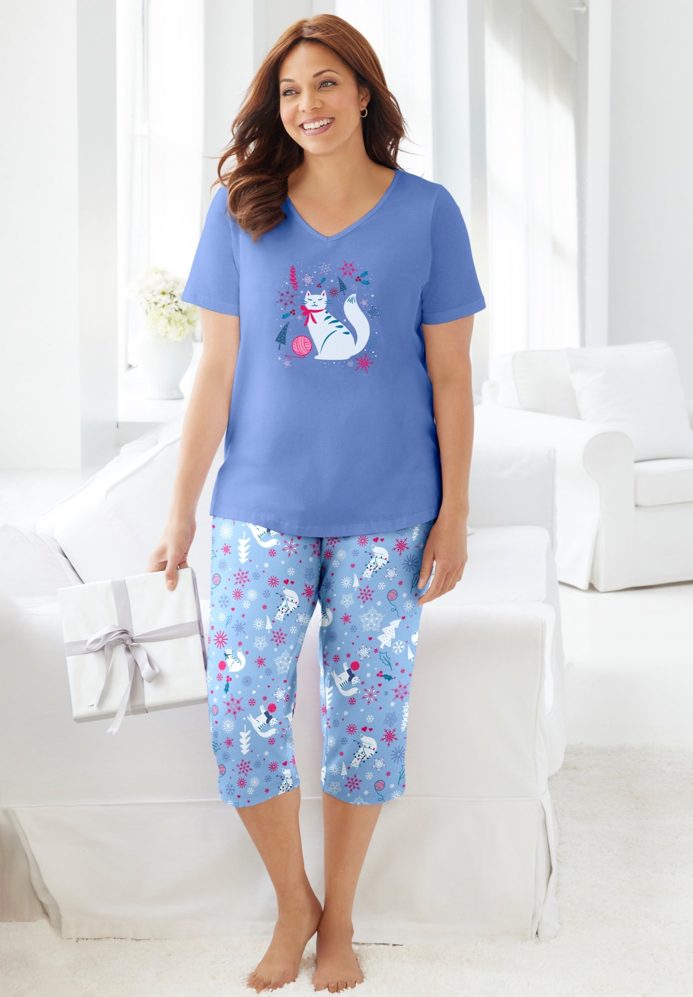 2-Piece Capri PJ Set image number 5