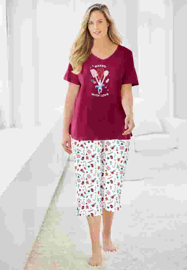 2-Piece Capri PJ Set image number 7
