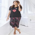 2-Piece Capri PJ Set image number null