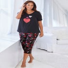 2-Piece Capri PJ Set image number null