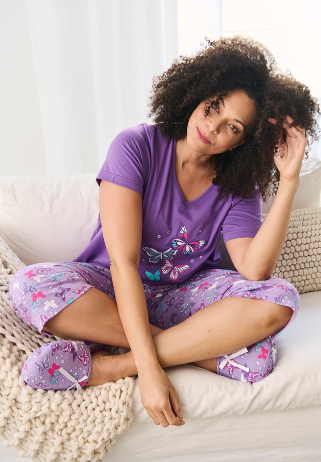 2-Piece Capri PJ Set image number 3