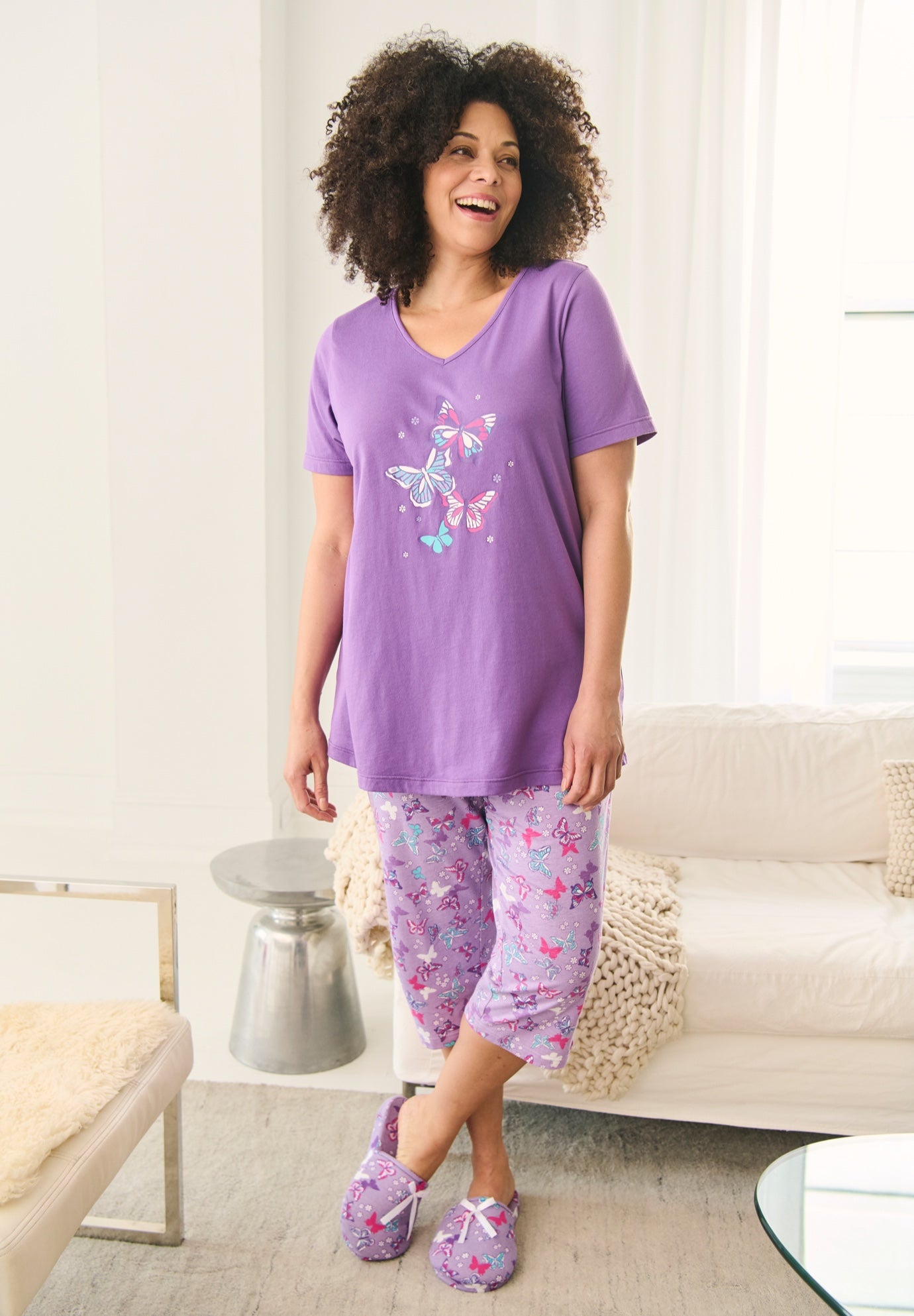 2-Piece Capri PJ Set image number 5