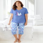 2-Piece Capri PJ Set image number null