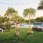 6'H Pre-Lit 3-Branch Palm Tree image number null