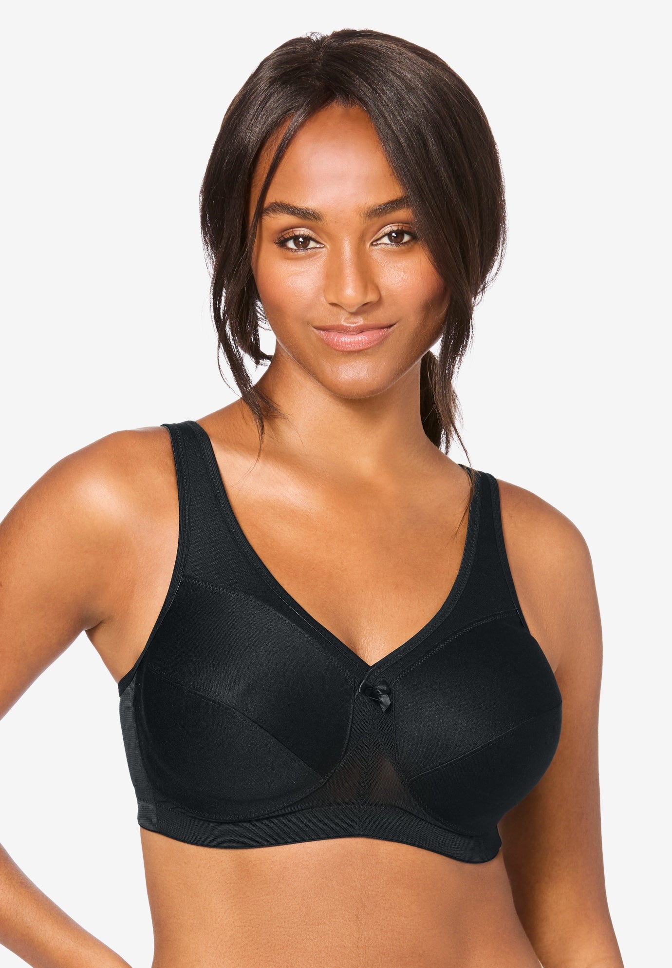 Glamorise&reg; Magic Lift&reg; Medium-Impact Wireless Sport Bra 1005 image number 0