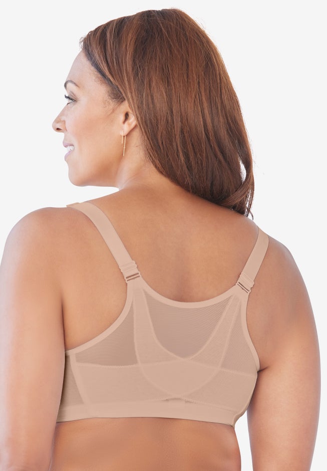 Glamorise® Magic Lift® Front-Close Posture Wireless Bra 1265 image number 1