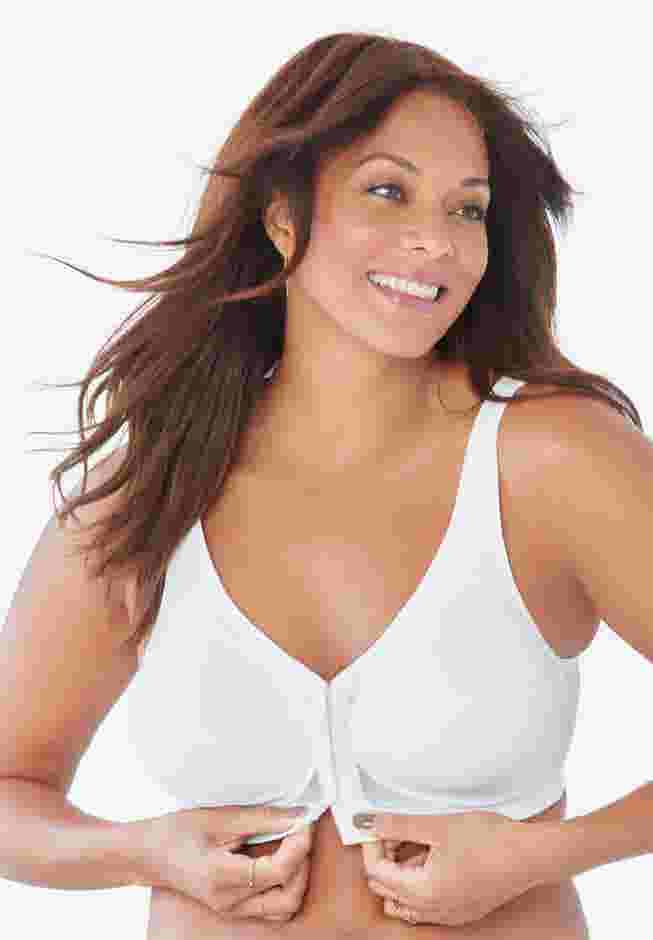 Glamorise® Magic Lift® Front-Close Posture Wireless Bra 1265 image number 0