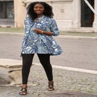 Georgette Button Front Tunic image number null