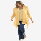 Lace-Trim V-Neck Tank image number null