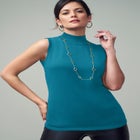 Fine Gauge Mockneck Sweater image number 0