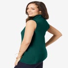 Fine Gauge Mockneck Sweater image number null