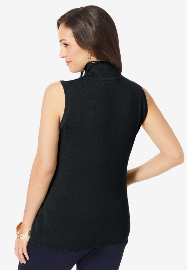 Fine Gauge Mockneck Sweater image number 1