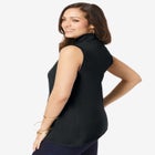 Fine Gauge Mockneck Sweater image number null