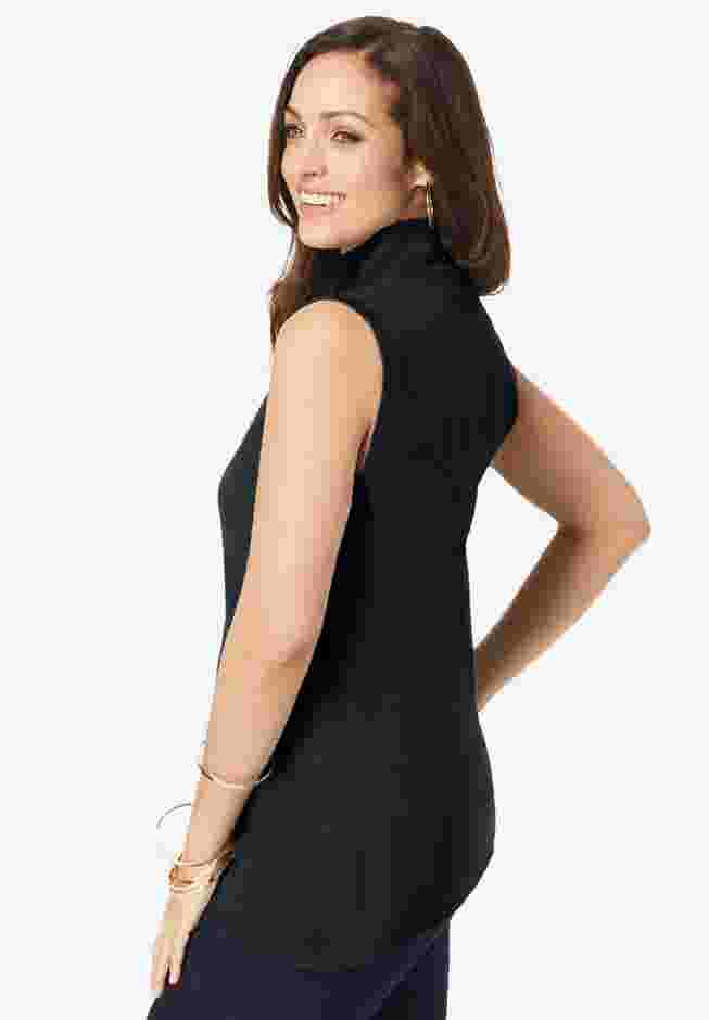 Fine Gauge Mockneck Sweater image number 2