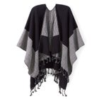 Plaid Ruana Shawl image number null